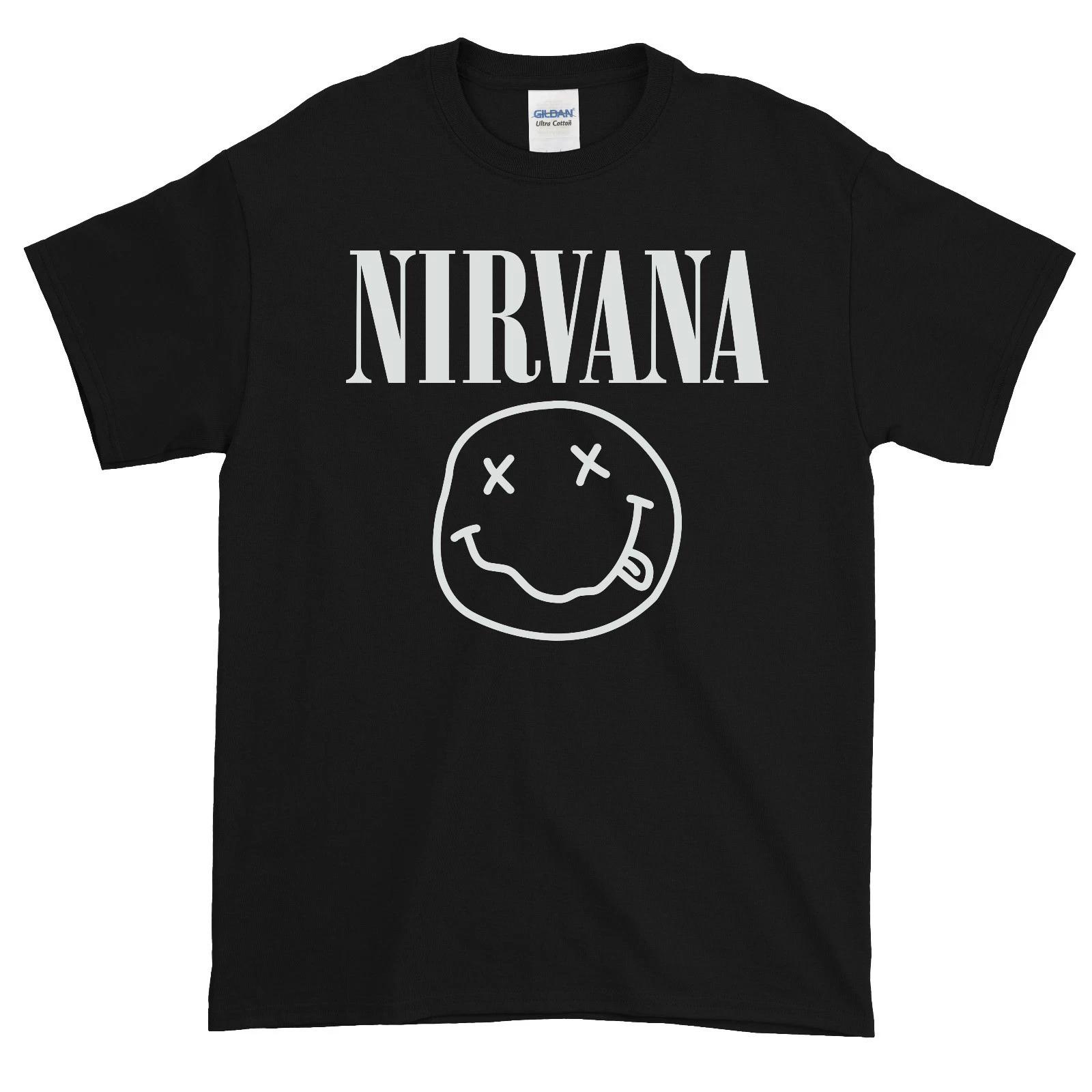 Kurt Cobain - Nirvana - Grunge- 90 s 100% Cotton T-shirt XS