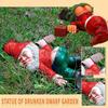 Creative Dwarf Drunk Garden Gnome Patio Ornament Funny Rude Drunken Disorderly Statue Figurine Garden Accessories Decoration