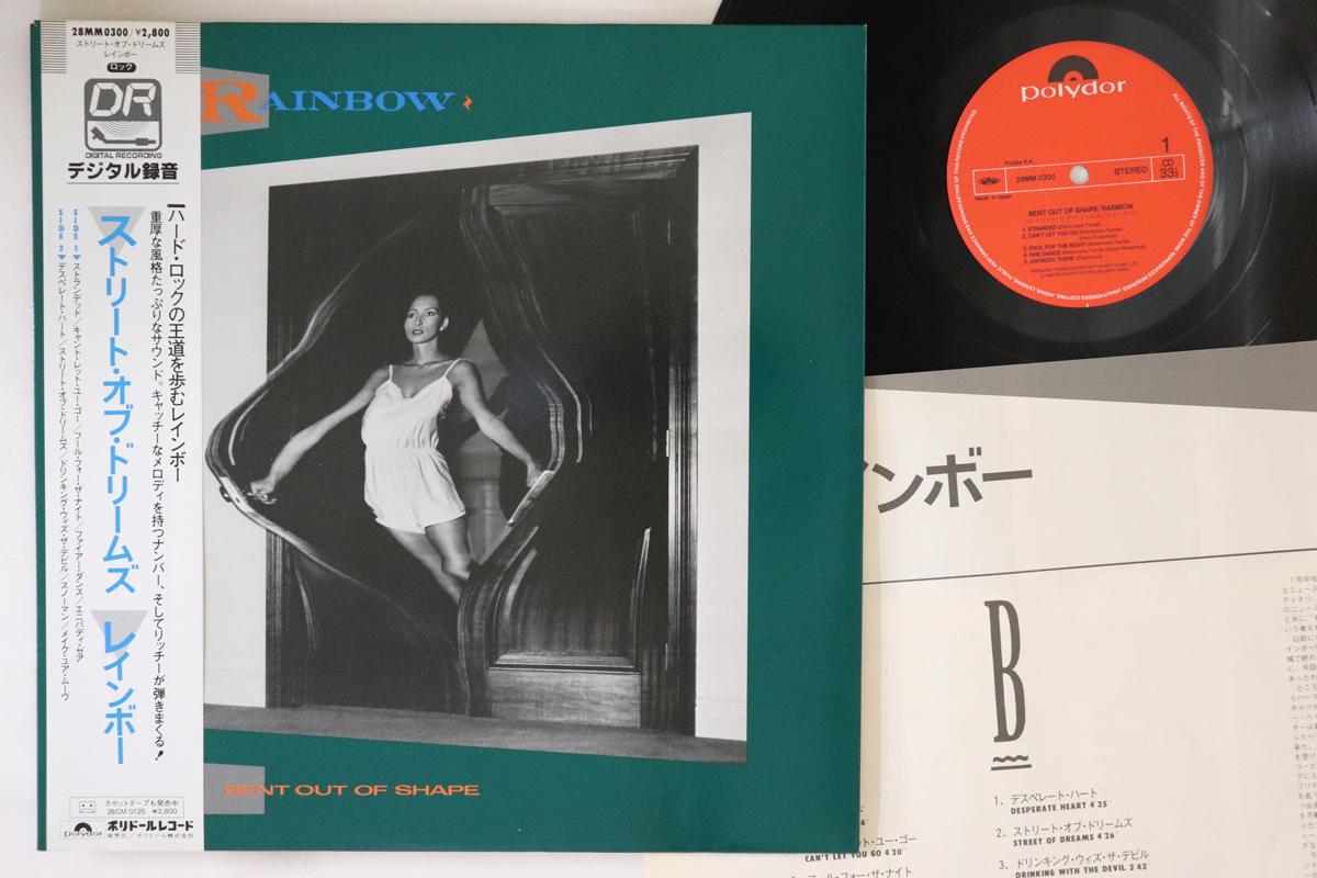 

LP Record RAINBOW - Bent Out Of Shape 28MM0300 POLYDOR 1983 Japan Obi Rock Used