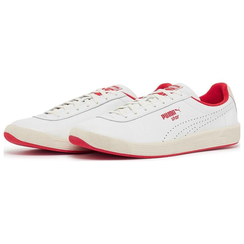 PUMA Unisex White Star Strawberries & Cream Low Top Sneakers 393196-01