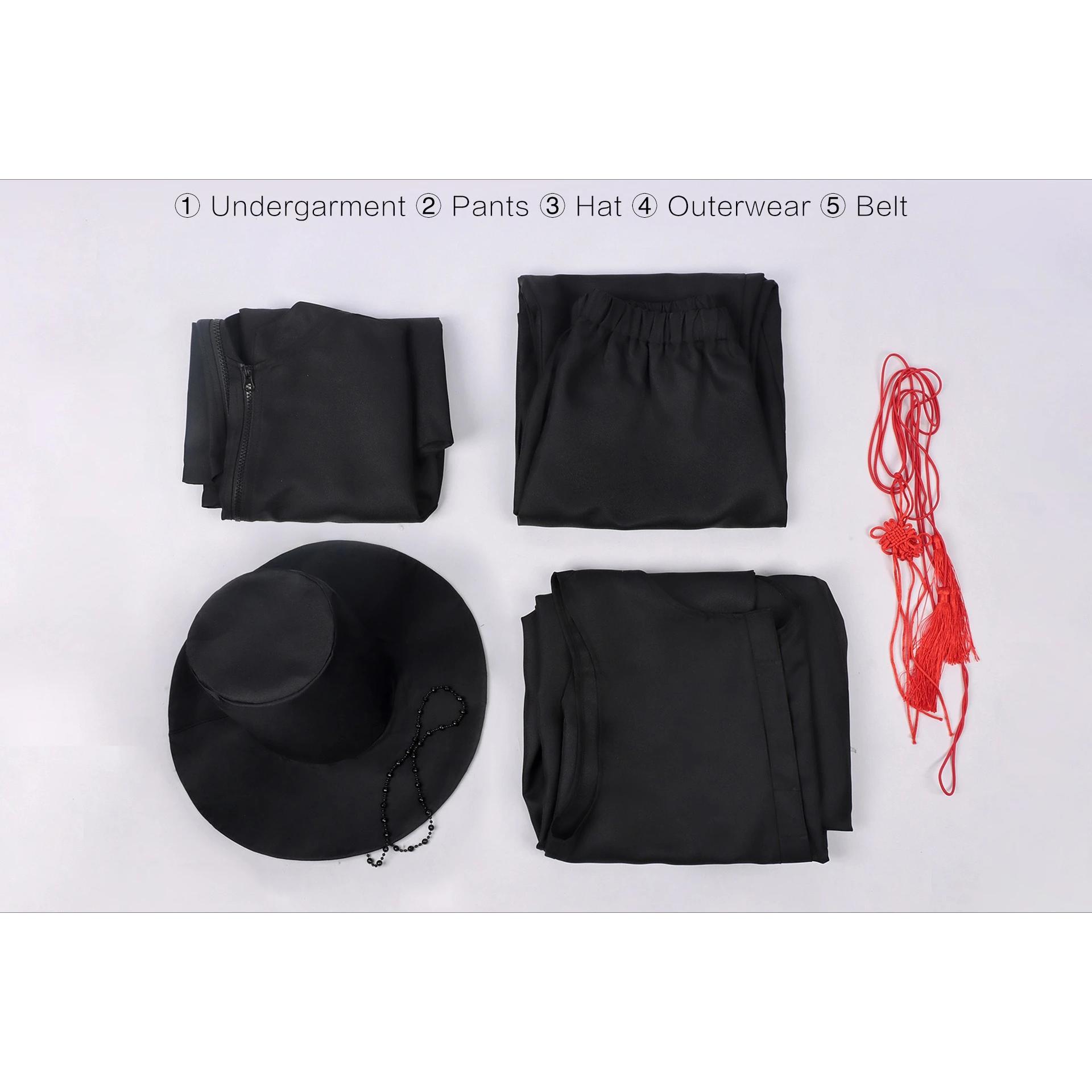 

Kpop Охотники на демонов Джину Саджа Мальчики Костюм для косплея на Хэллоуин Мужская униформа Шляпа Ролевая игра Наряд идола группы Huntrix Костюм для вечеринки 140