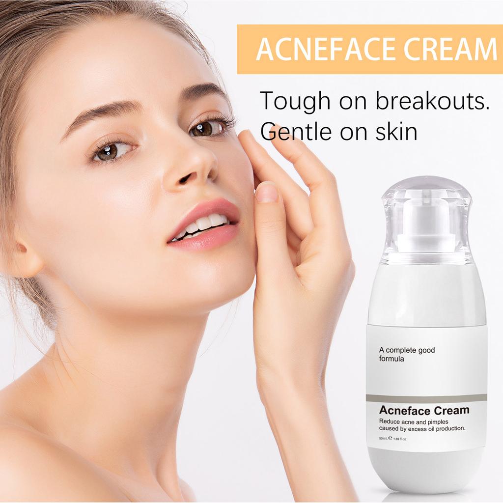 Facial Acne Cream Gentle Nourishing And Fading Facial Acne Marks And Blue Acne To Remove Closed Comedones Cream