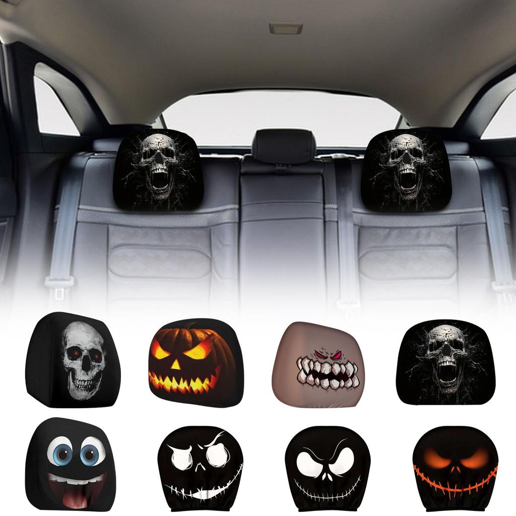 Car Printed Pillowcase Universal Elastic Style Funny Fun Universal Headband