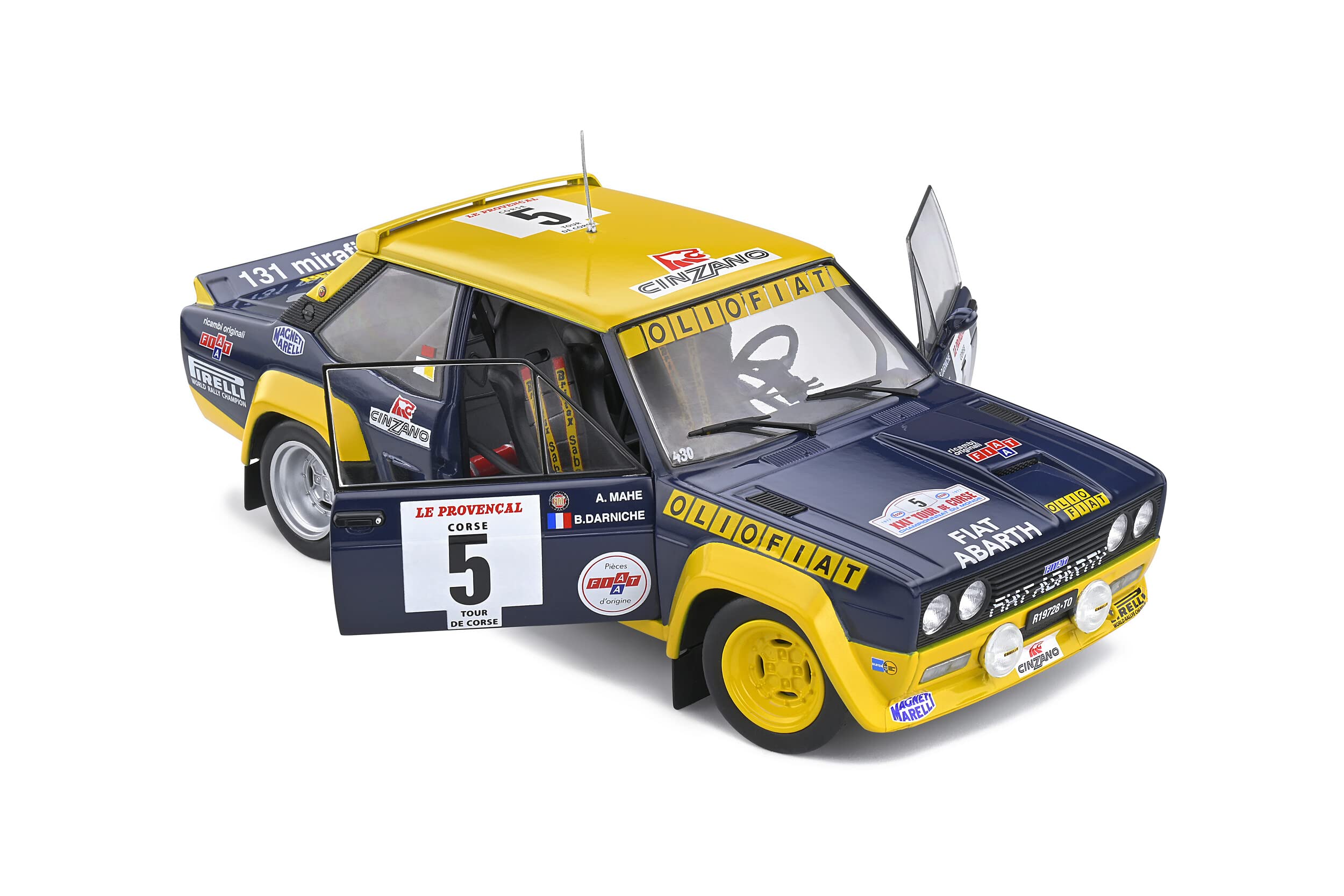 

Solido FIAT 131 Abarth 1977 Tour de Corse SOLIDO FIAT 131 ABARTH TOUR DE CORSE S1806003 1/18 [Item]
