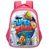 Mochila Escolar Super Zings Alta Qualidade Grande Capacidade Redução de Carga do Aluno Proteção da Coluna Simples Mochilas Escolares Masculinas e Femininas