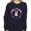 Disney Womens/Ladies Minnie Mouse Girl Power Sweatshirt