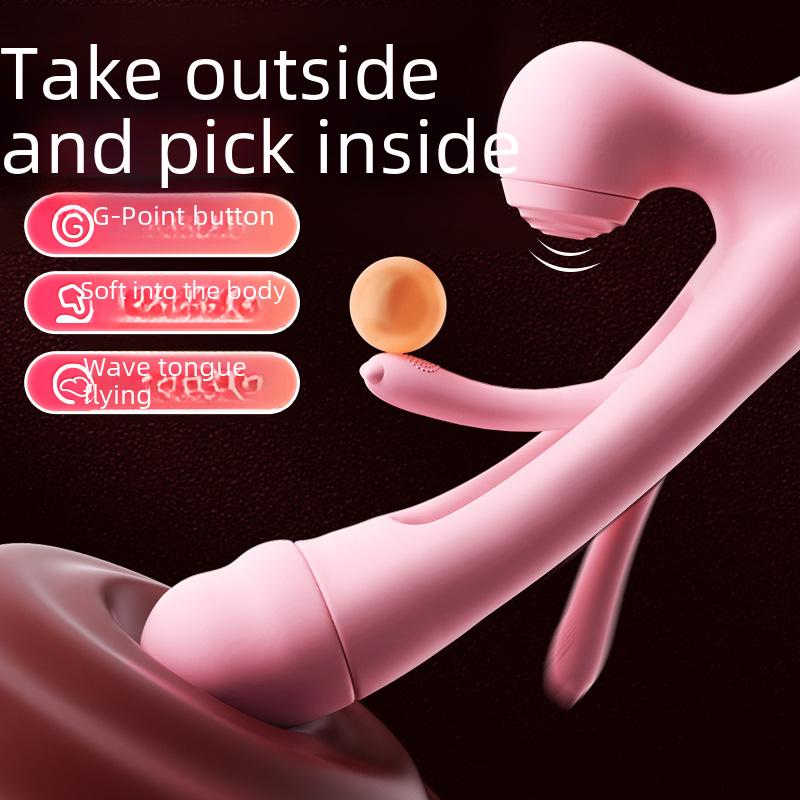 Mi Ji Sucking & Vibrating Clitoral Stimulator Toy