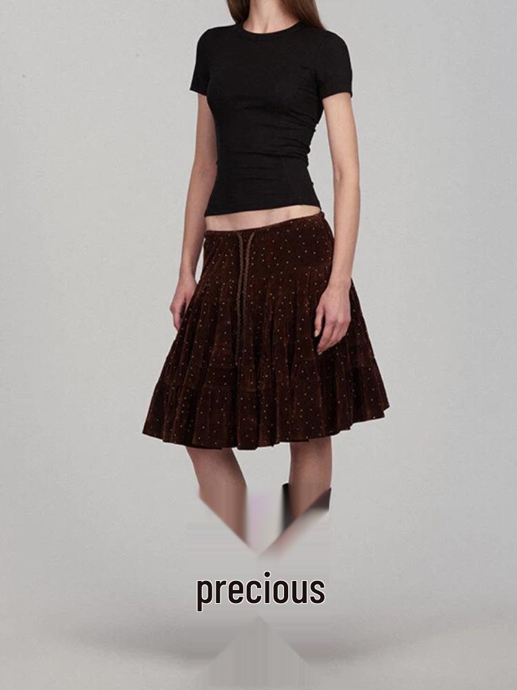 ACSENSEE STUDIO Ruffled Waist Silhouette Skirt Small