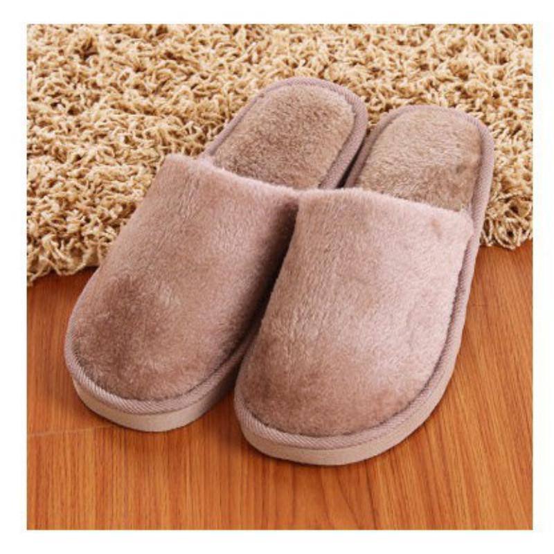 Herbst und Winter Damen Baumwolle Hausschuhe Home Kaufhaus warme Paare rutschfeste Herren Hausschuhe