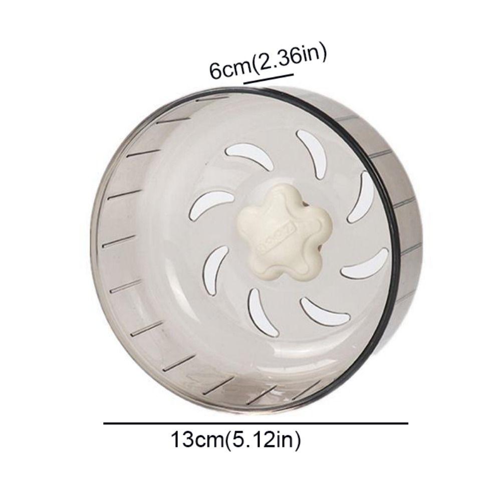 Silent Hamster Running Wheel 13cm Rat Roller Treadmill Hamster Exercise Wheel for Pet Cage