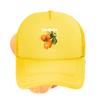 Valencia Oranges Fruit Leaves Branch Sliced Baseball Cap Anime Graphic Hats Adult Unisex Women Sports Outdoor