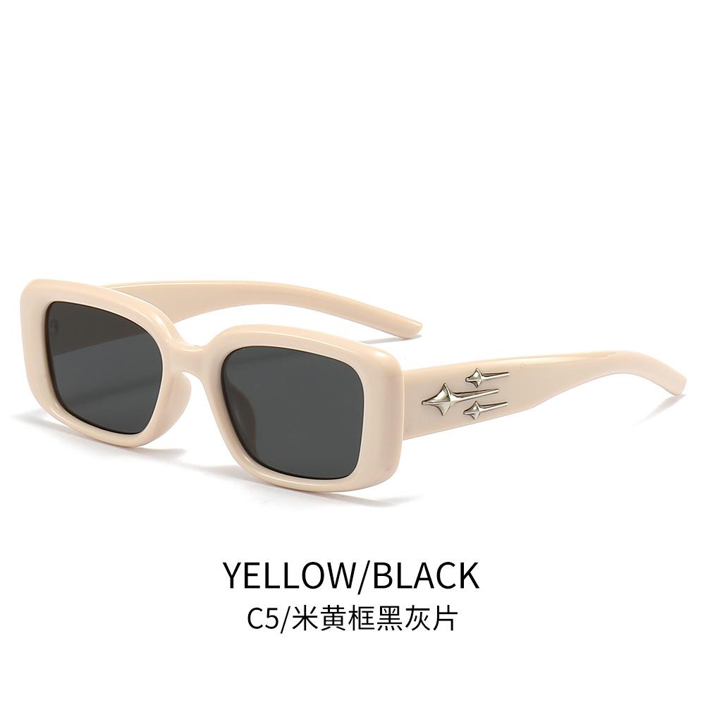 Fashion Box Sunglasses Trend Three Stars Sunglasses Outdoor Wear Glasses