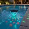 Solar Fish Projection Light Floating Light, with Dynamic Projection, Color-Changing LED Pool Outdoor Decoration Waterproof for Swimming Pools