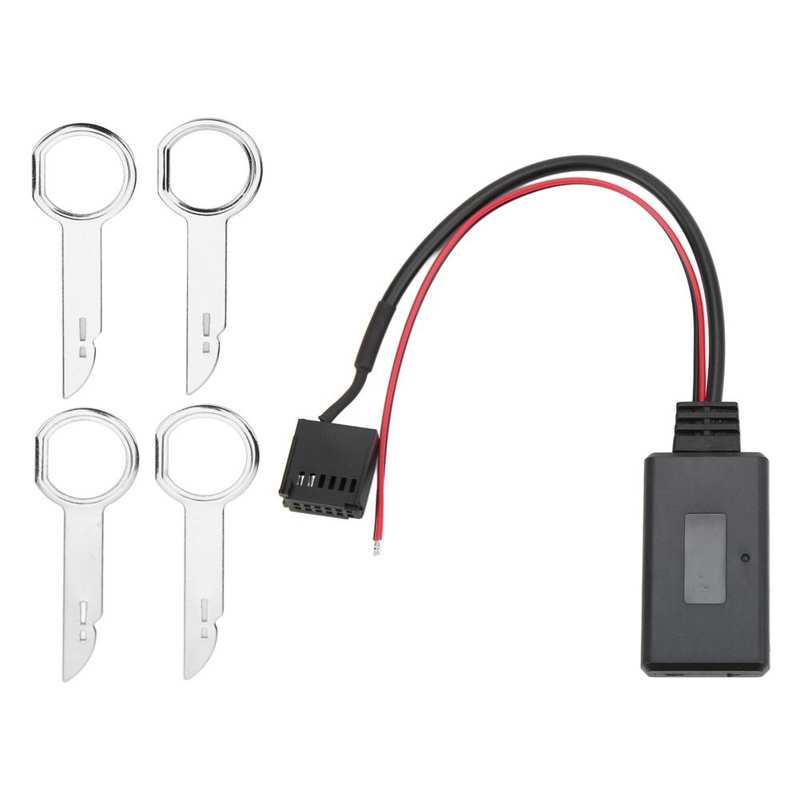 Auto Radio Entfernung Schlüssel Drahtlose 12Pin AUX IN Bluetooth Modul für