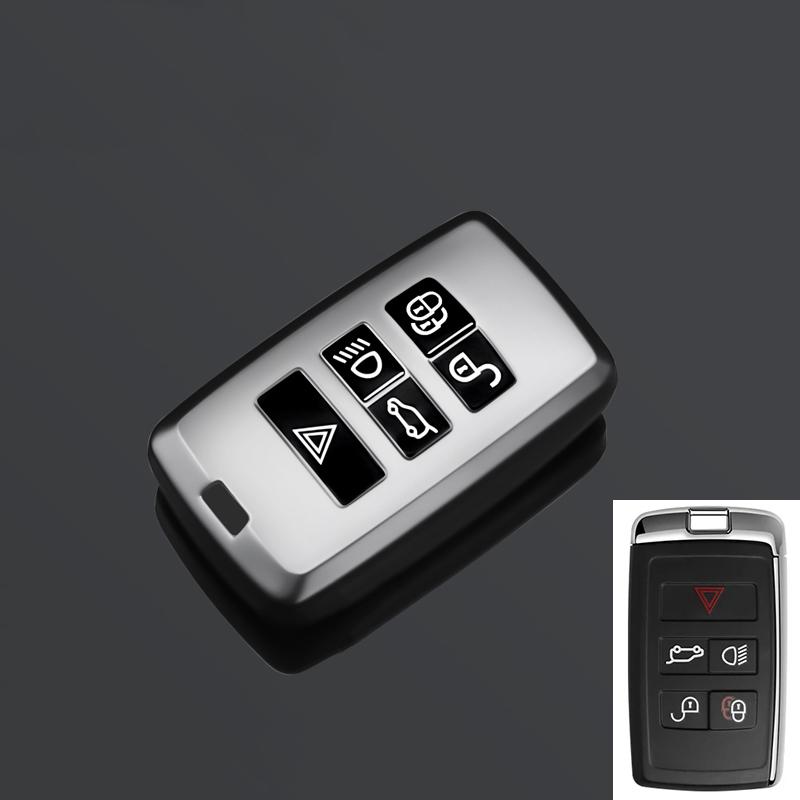 TPU Car Remote Key Case Cover for Land Rover Range Rover Sport Velar Evoque Freelander Discovery Jaguar XF XJ XJL XE