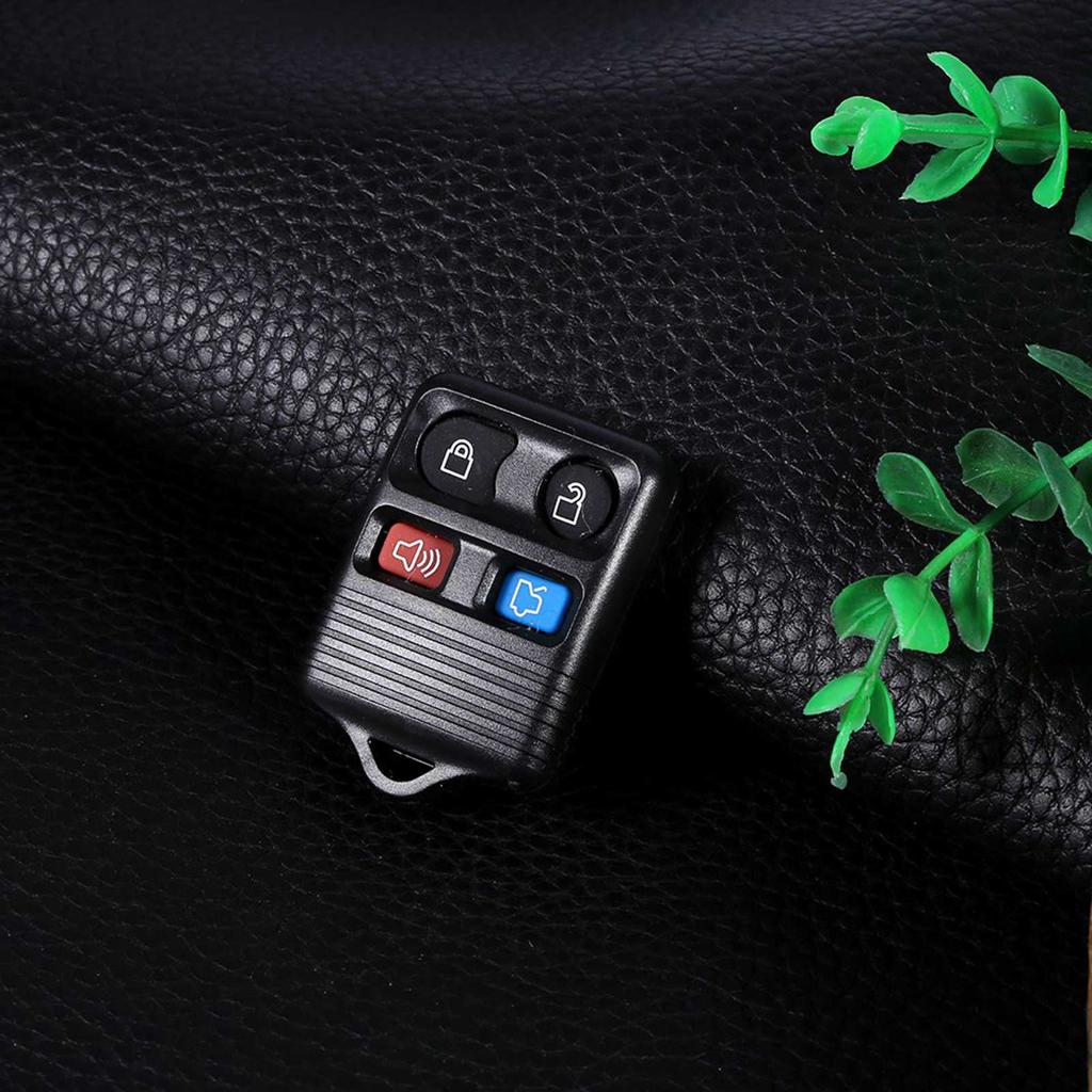 4 Buttons Remote Key Replacement Shell Keyless Entry Fob Case Pad
