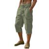 Men's Cotton And Linen Multi-color Casual Pants
