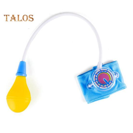 

2 шт. ролевые игры с игрушками-докторами, имитация тонометра, игрушечный набор для детей, реалистичная ролевая игрушка-доктор с манжетой для измерения артериального давления в подарок A