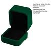 Velvet Ring Box, Small Portable Jewelry Gift Box, with Soft Lining Anti-Scratch Design, Ring Case for Wedding, Engagement, Proposal