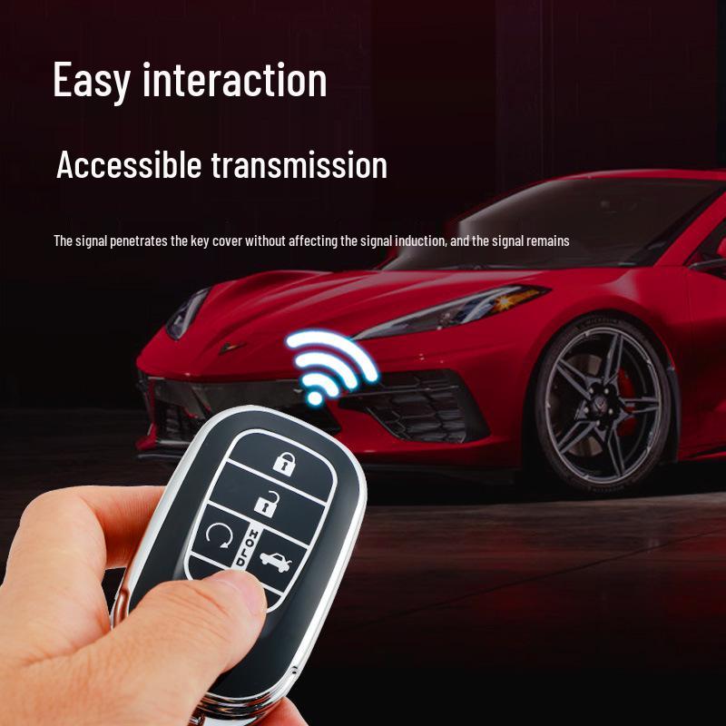 Honda 23 Civic Schlüsselhülle: Stilvolle CRV, Breeze, ZRV, Integra, Vezel, XRV Schale mit Schnalle