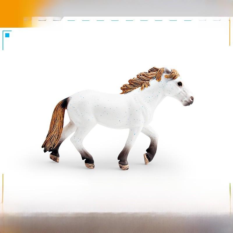 Modèle de Cheval Réaliste en PVC pour Enfants pour le Développement Cognitif et le Jeu Éducatif