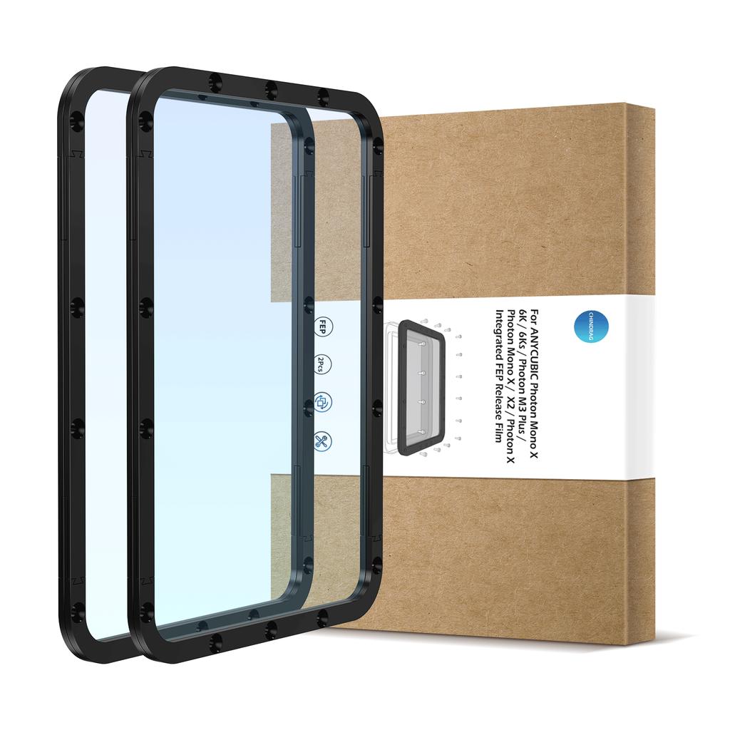 Photon Mono X 6Ks FEP Film Resin Vat FEP Upgrades 3D Printer Accessories for Anycubic Photon M3 Plus/X 6K/Mono X2/Mono X