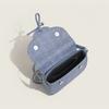 Women's Bag Niche Design Bowknot New Denim Small Square Bag Single Shoulder Fashion Trend Crossbody Bag