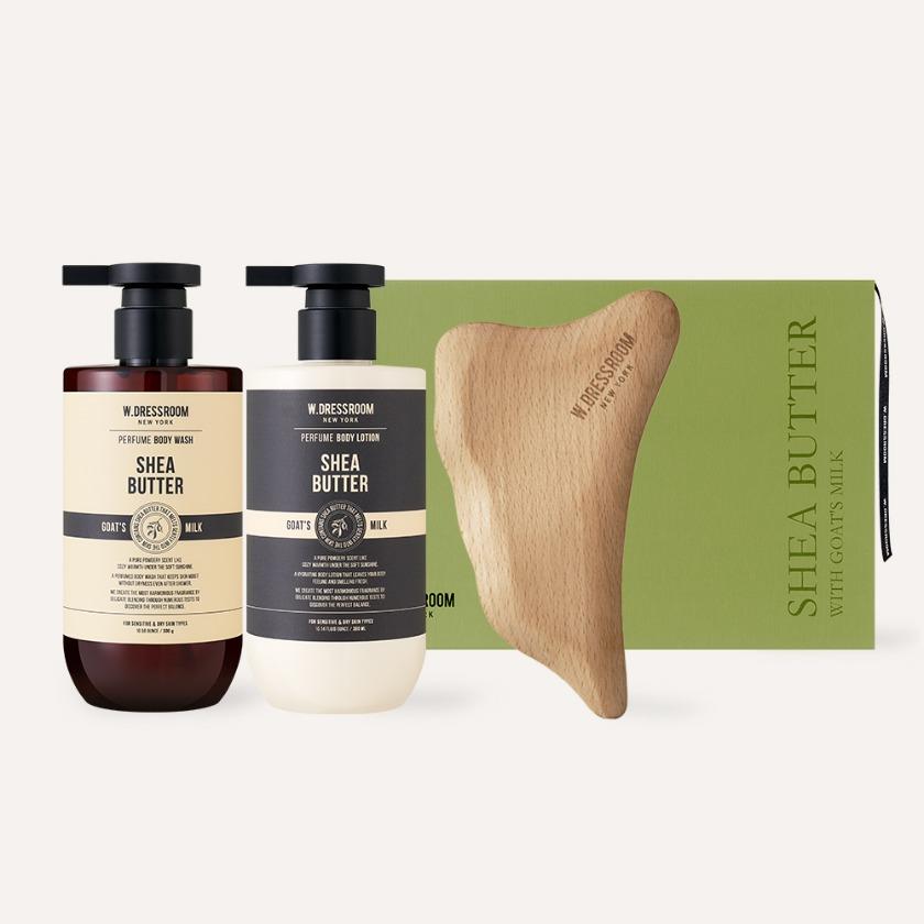 Shea Butter Body Care 2-Piece Set & Gua Sha Set