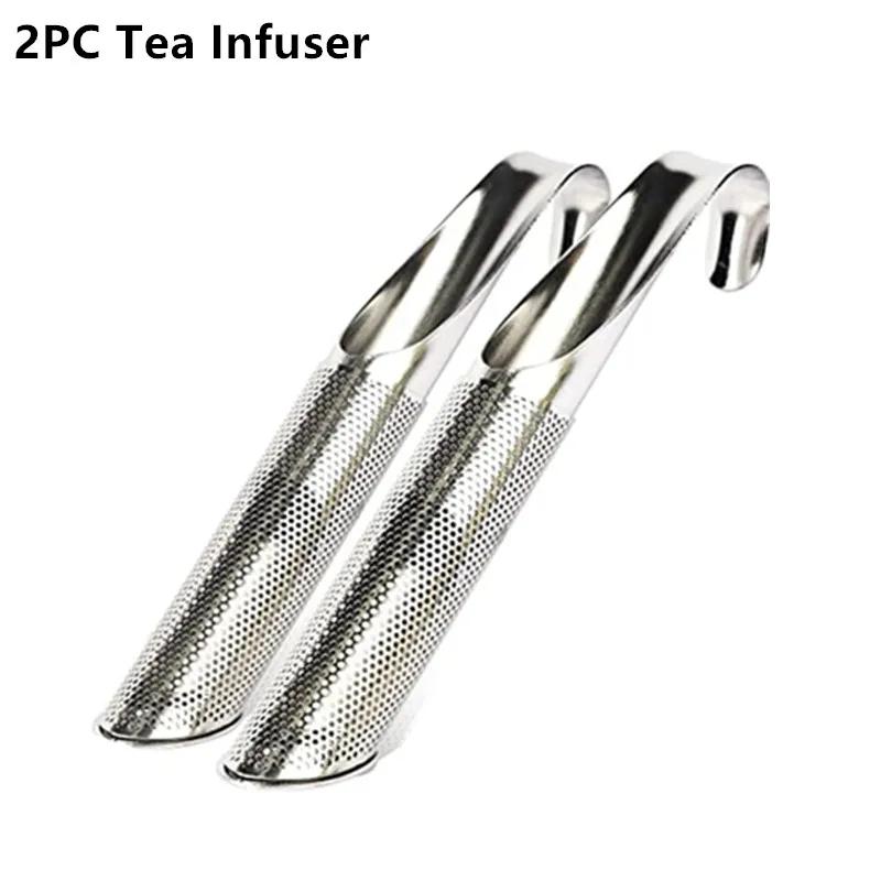 Tea Diffuser Tea Stick Strainer Hook Handle Tea Infuser Tea Infuser Pipe Hook Handle Fine Diffuser Pipe Holes Coffee