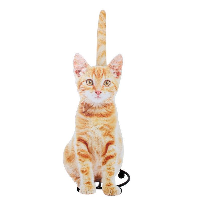 Kitten Wrought Iron Tissue Holder and Napkin Storage Rack