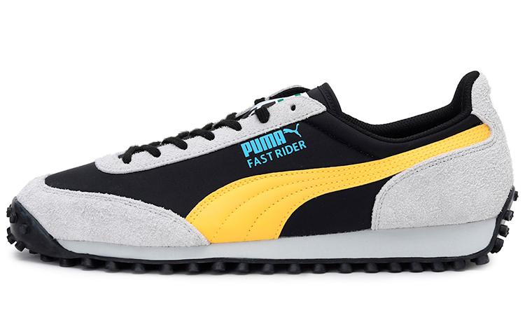 PUMA Fast Rider  Fury Black Yellow  371602-01 36