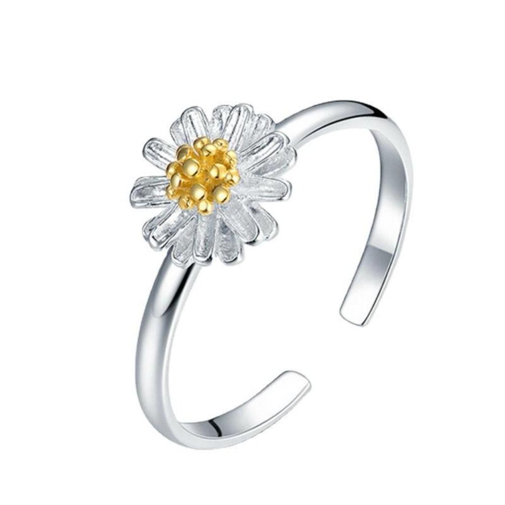 New  925 Sterling Silver Ring open Adjustable Fashion Exquisite Student Girlfriend Women Jewelry Accessories Wedding Party