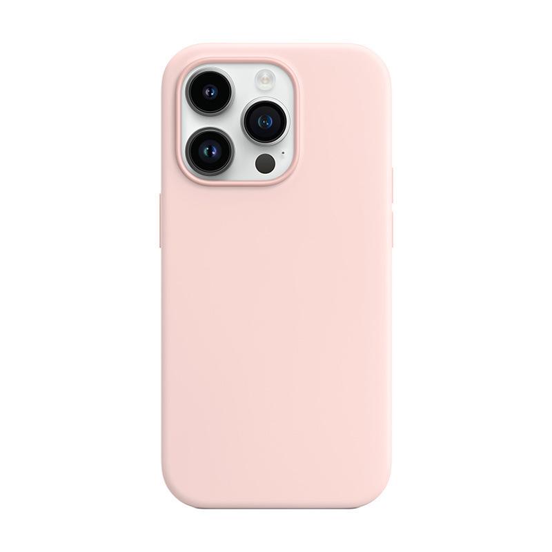 Apple iPhone 15 Pro Max Liquid Silicone Magnetic Case with Pop-up Animation