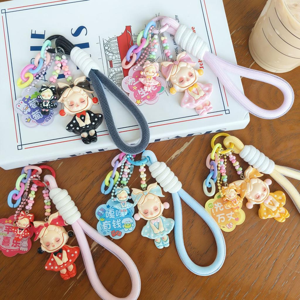 Acrylic Tag Lanyard, Mobile Phone Chain, Keychain, Bag, Exquisite Pendant.