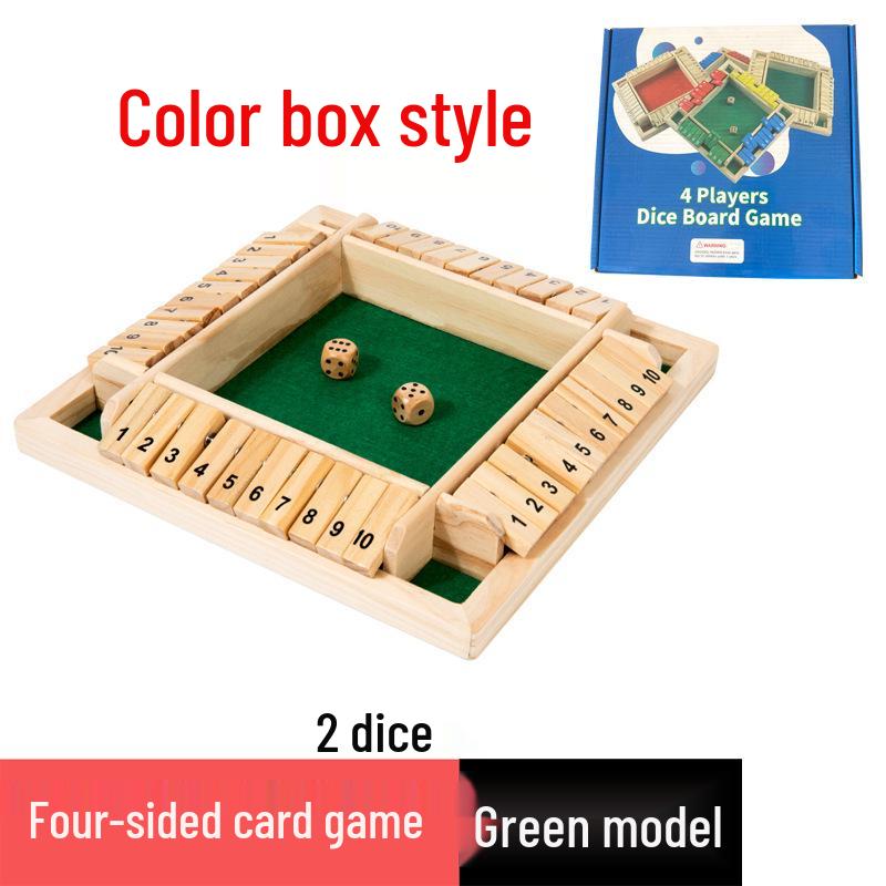 Tiger Flip: Digital Four-Sided Card Game - Multiplayer Party Fun & Educational Toy.