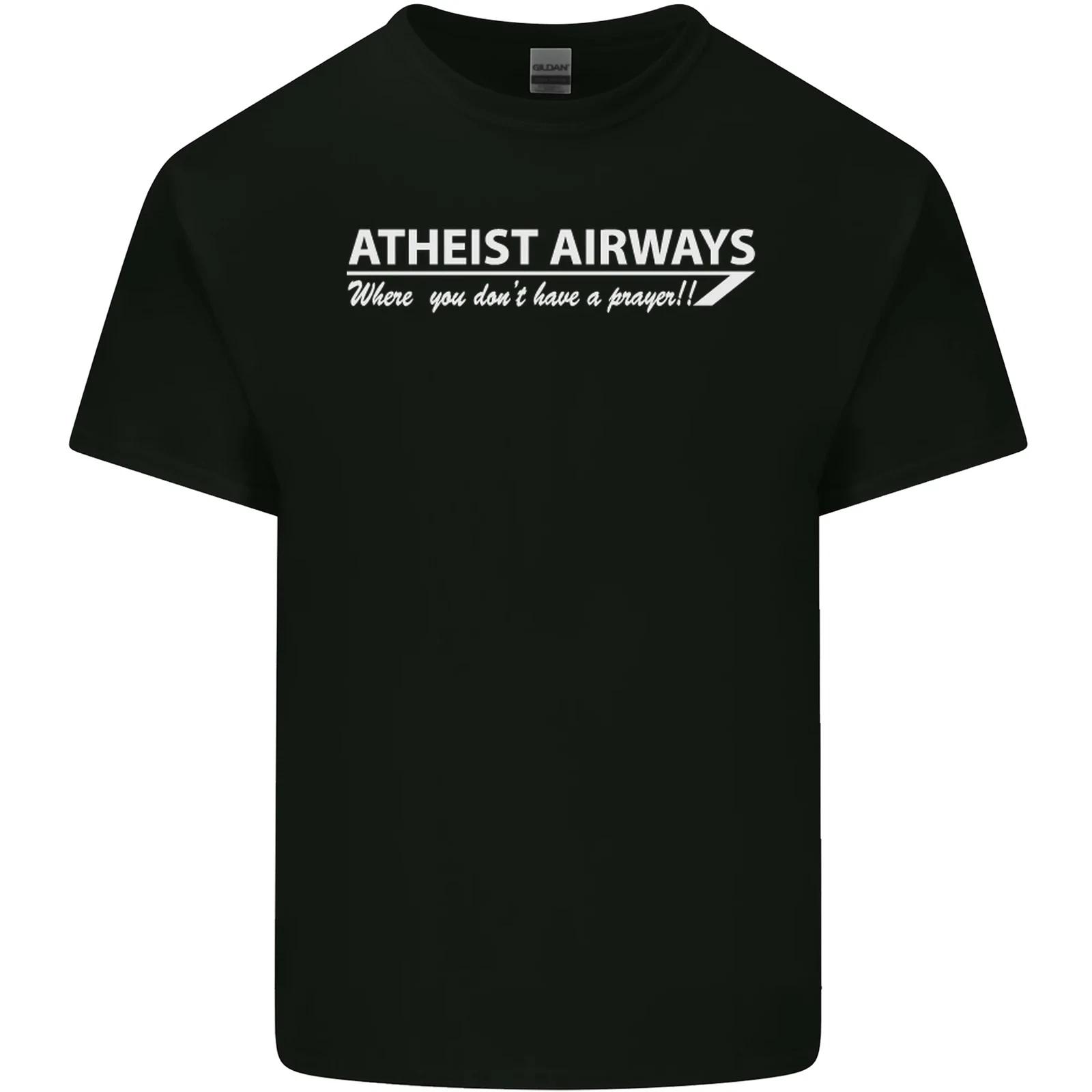 

Atheist Airways Funny Atheism Kids T-Shirt Childrens 2XL