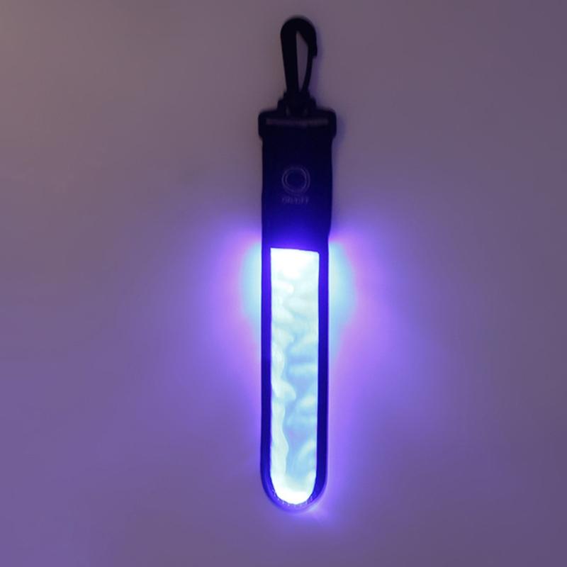 LED Bike Light | Reflective Light Strip with Quick Release Buckle, 3 Flash Modes