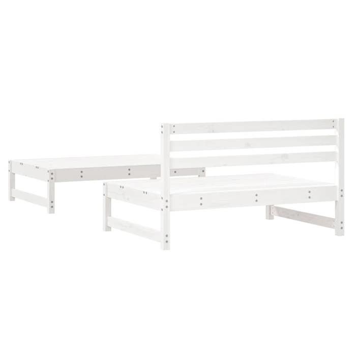 VidaXL Salon de Jardin 2 pcs, Mobilier de Patio, Mobilier de Terrasse, Meubles de Jardin, Ensemble de Canapés d'Extérieur, 825724