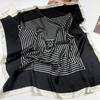 Small Silk Scarf Women'S Season Small Square Scarf Summer Scarf Versatile Fashion Decoration Professional Small Scarf Tide