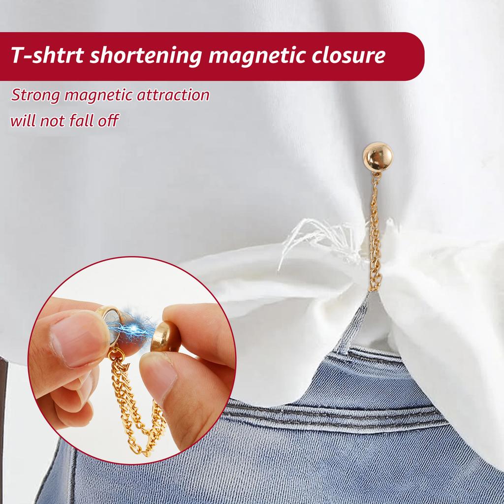 8 Stuks Magnetische Kledingclips Magnetische Kleding Spelden Universele Magnetische Kleding Sluiting voor Manchetten Halslijn Zomen Broekzomen Overhemd