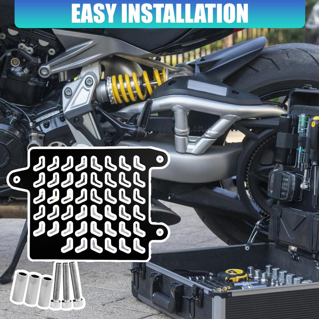 Aluminum Radiator Protection Grille Cover for 150 Water Tank Radiator Grille Cover Guard Motorbike Accessories