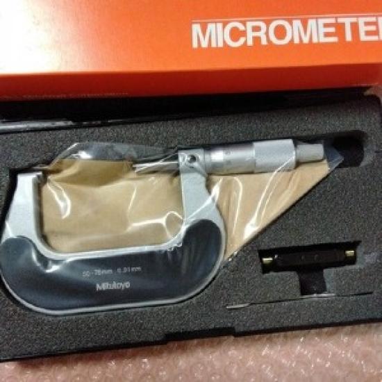 Mitutoyo M310-75 Standard Outside Micrometer 102-303 Analog 50~ 75mm