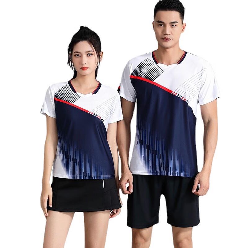 WEZHO Short Sleeve Badminton Training Suit