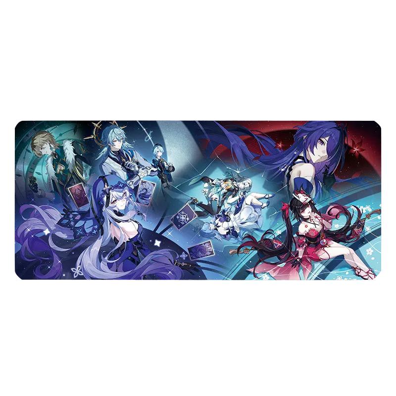 Acheron Robin Mouse Pad Honkai Star Rail Large Mousepad Computer Keyboard XXL Padding Anime Pc Gaming Accessories Desk Mat