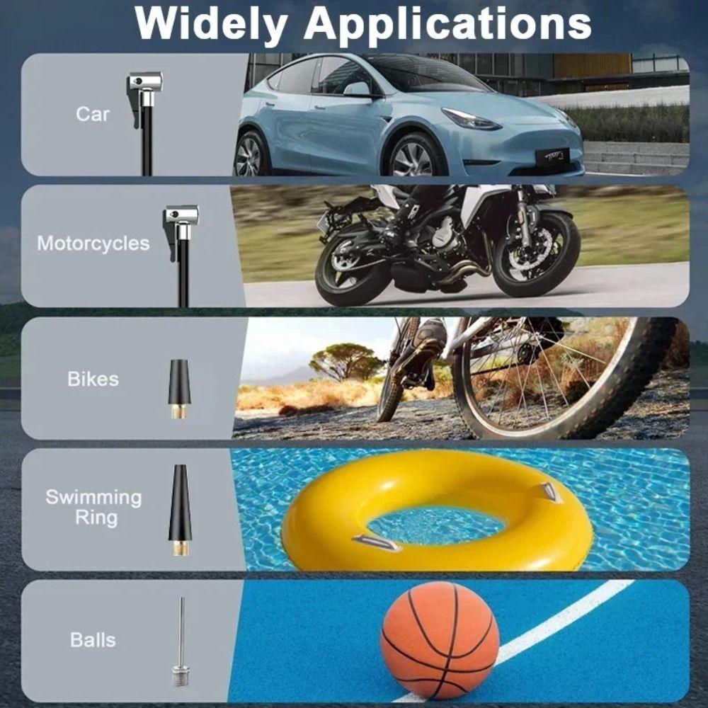 Portable Car Tire Air Filler Rechargeable Motorcycle Tyre Inflator High Quality Electric Air Pump