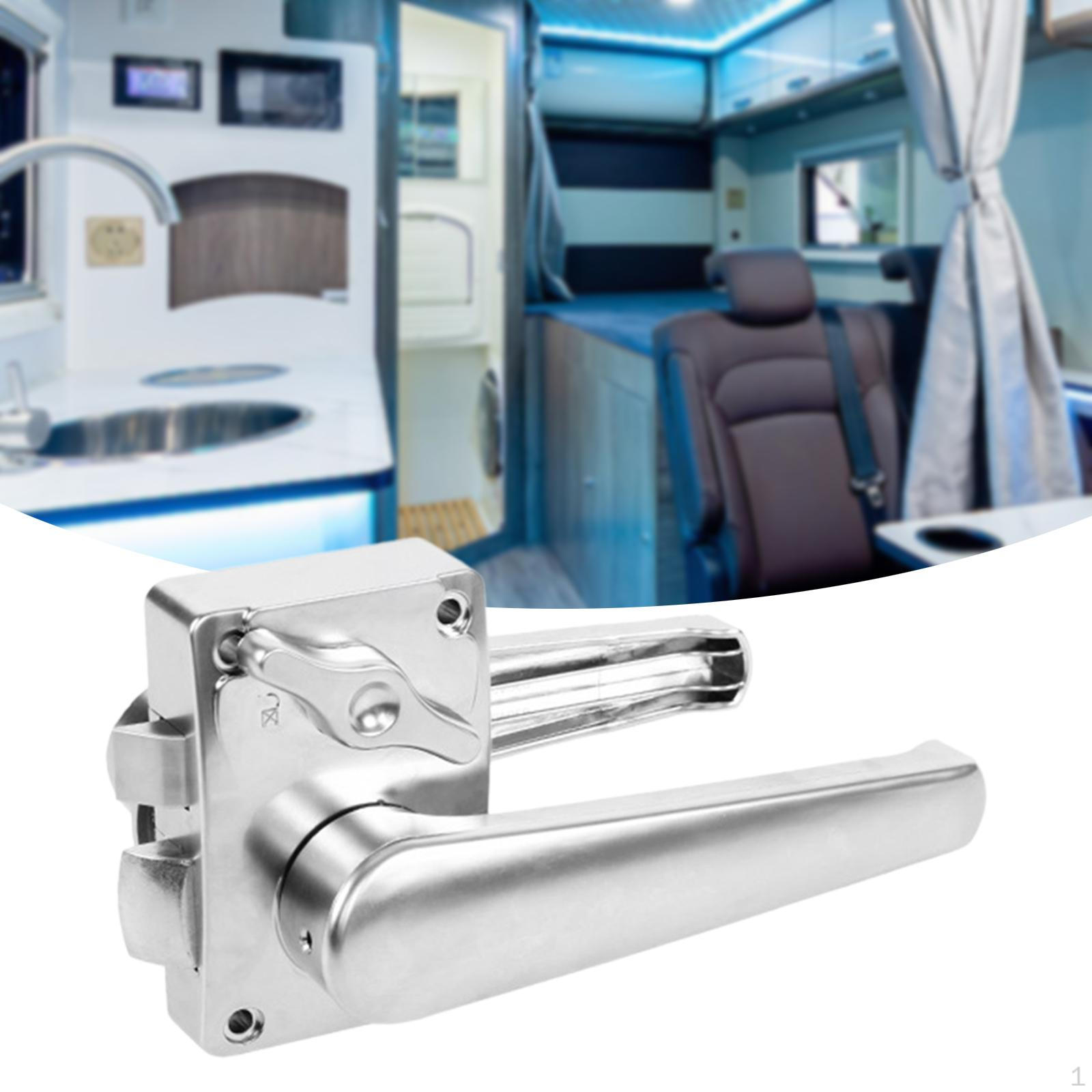 

Замок двери ванной комнаты, модификация RV, запасные части для аппаратных аксессуаров silver with Reverse