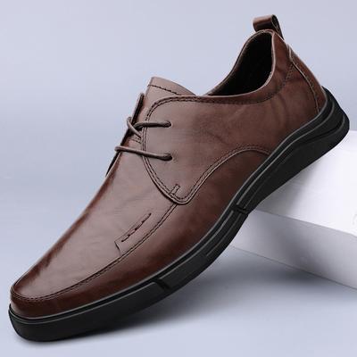 Genuine Leather Mens Dress Shoes Luxury Brand Elegant Oxford Shoes for Men High Quality Male Formal Footwear Soft Business Shoes