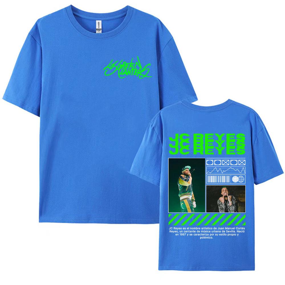 Rapper Jc Reyes Album 2025 Tour Graphic T Shirt Mens Harajuku Fashion Vintage Hip Hop Tshirts Casual Hipster Oversized Tshirt