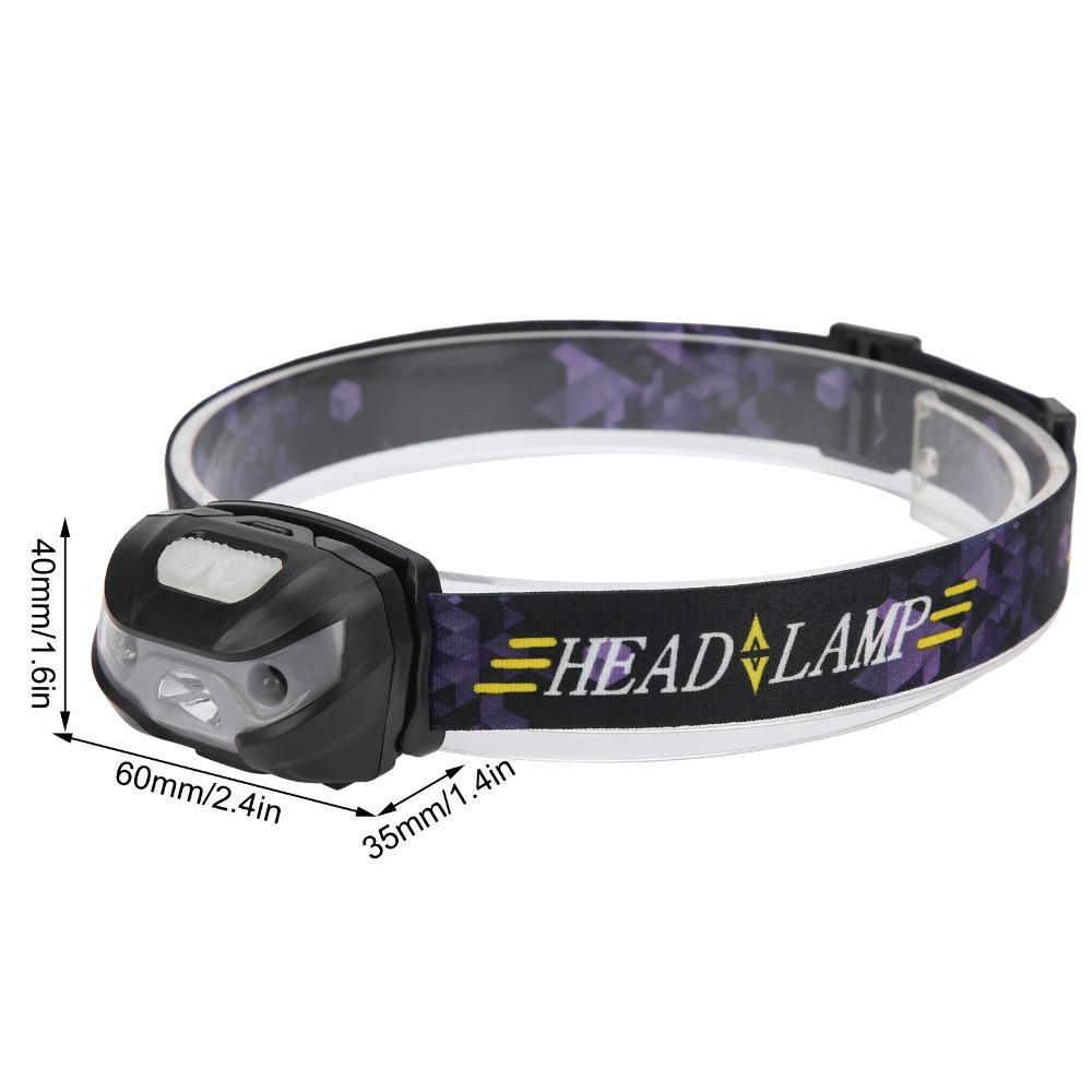 High Brightness Sensing Headlamp Waterproof Rechargeable Head Light Body Senso Portable LED Headlamp