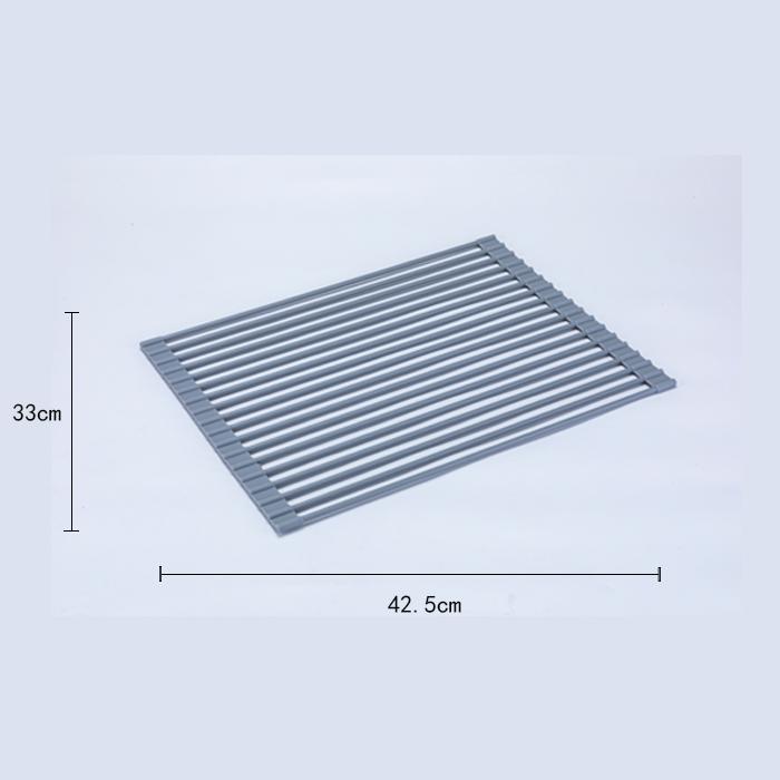 Silicone Drain Rack Sink Bracket Drain Rack Kitchen Drain Pad Water Filter Thermal Insulation Multi Power Roller Blind Folding